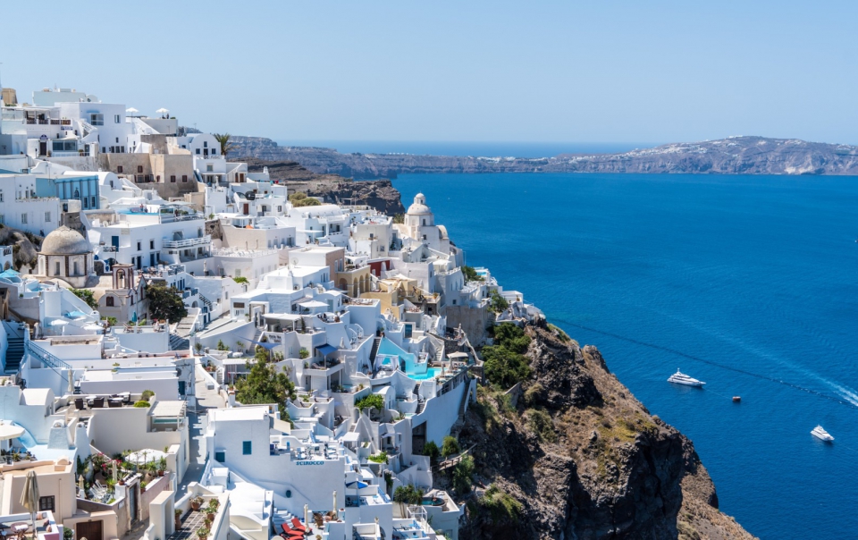 Film Locations Greece Santorini Amazing View