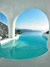 Film Locations Greece Santorini Swimming Pool View