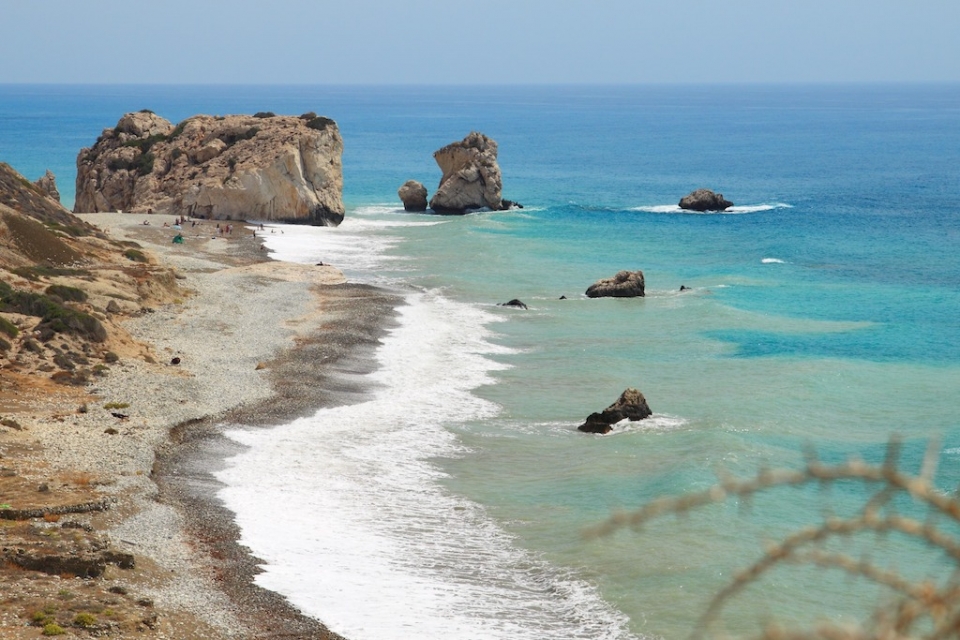 Film Locations Cyprus Aphrodite&#039;s rock